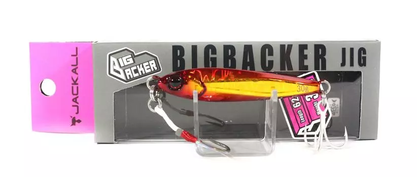 Jackall Metal Jig Big Backer 30 грамм Red & Gold (5389)