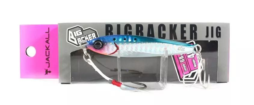 Jackall Metal Jig Big Backer 40 грамм Iwashi Glow (5501)
