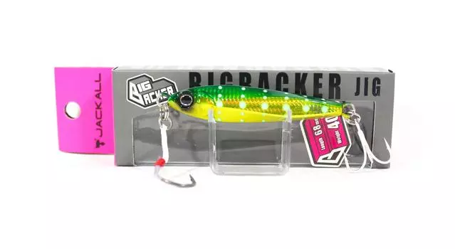 Jackall Metal Jig Big Backer 40 грамм Gurikin Glow Dot (2934)