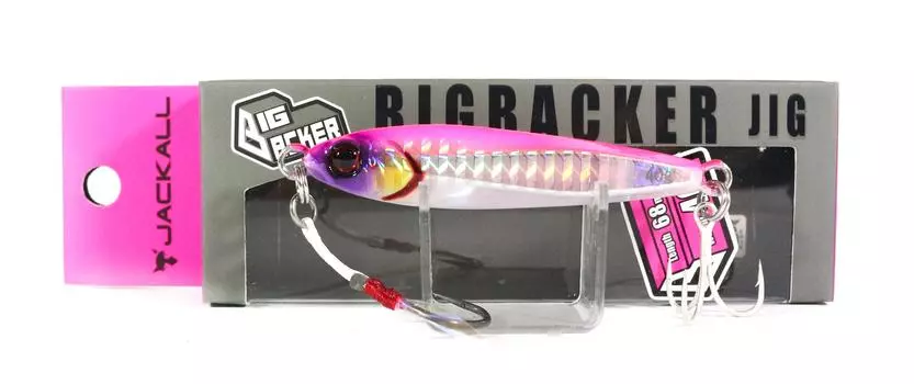Jackall Metal Jig Big Backer 40 грамм Розовый Назад (5457)