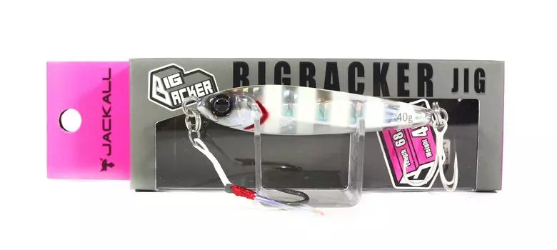 Jackall Metal Jig Big Backer 40 грамм Glow Stripe (5488)