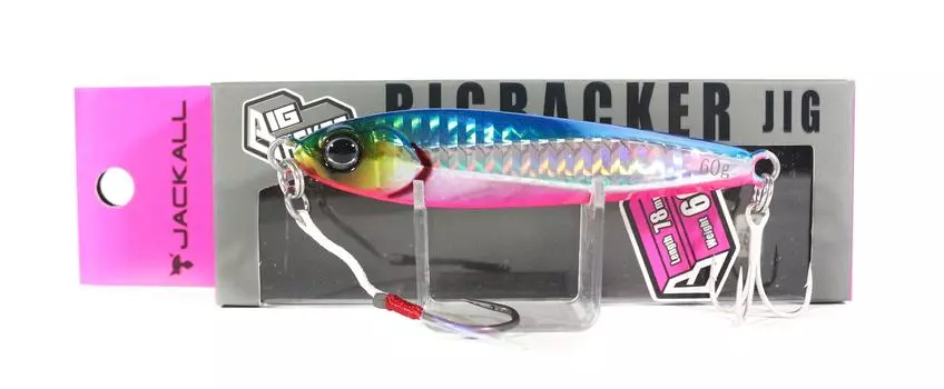 Jackall Metal Jig Big Backer 60 грамм Синий Розовый (5525)