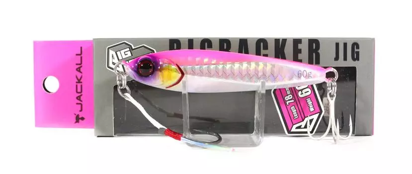 Jackall Metal Jig Big Backer 60 граммов розовая спинка (5532)