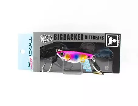 Jackall Metal Jig Big Backer Bite Beans 60 грамм Розовая задняя часть конфеты (4152)