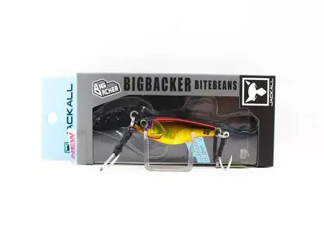 Jackall Metal Jig Big Backer Bite Beans 60 gram Red Gold (4114)