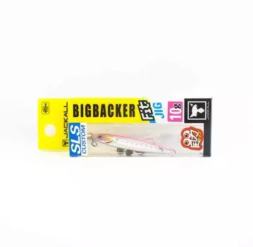 Jackall Metal Jig Big Backer Fit 10 грамм с розовой задней каймой Hl (3163)