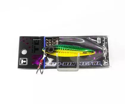 Jackall Metal Jig Bin Bin TG Tungsten 100 граммов зеленое золото (4701)