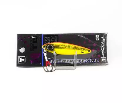 Jackall Metal Jig Bin Bin TG Tungsten 80 grams Orange Gold (4633)