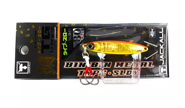 Jackall Metal Jig Bin Bin TG Type Slow Tungsten 30 грамм Оранжевый Золотой (9651)