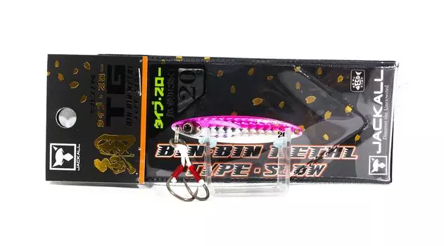 Jackall Metal Jig Bin Bin TG Type Slow Tungsten 20 грамм Микро Розовый (9606)