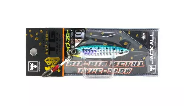 Jackall Metal Jig Bin Bin TG Type Slow Tungsten 40 грамм Iwashi (9743)