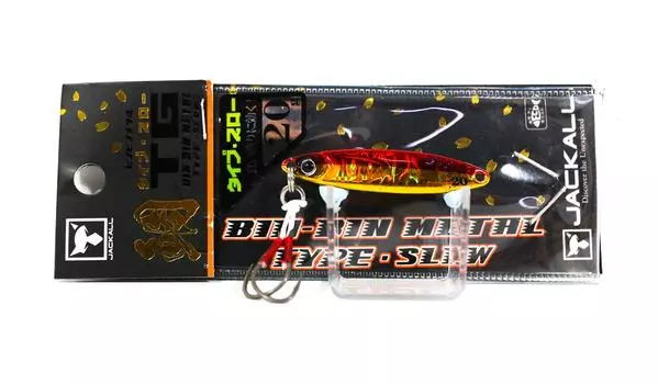 Jackall Metal Jig Bin Bin TG Type Slow Tungsten 20 грамм Красное Золото (9590)