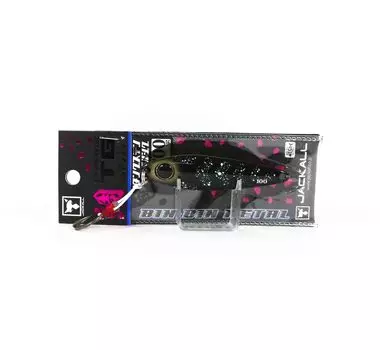 Jackall Metal Jig Bin Tin TG Вольфрам 100 грамм Черное золото Ika Glow (1967 года)