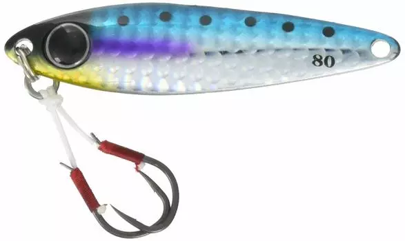 JACKALL Metal Jig Binbin Metal TG 80g Sardine.