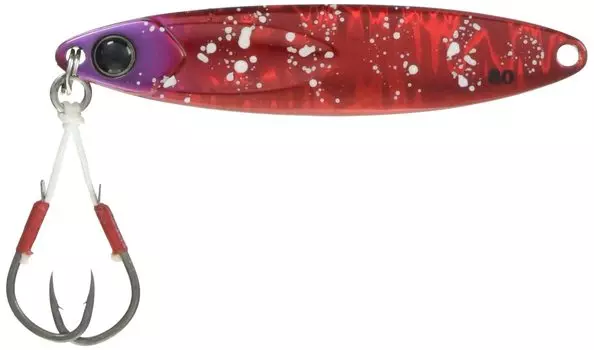 JACKALL Metal Jig Binbin Metal TG Type Slow 80g Red Squid Glow