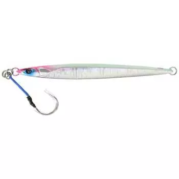 JACKALL Metal Jig Bumbles Jig Semi-Long 150g G204 Glow Edge/Magma Wave Holo