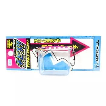 Jackall Metal Jig Chibi Metal Type I 3 грамма Glow Dot Pink Iwashi (7380)
