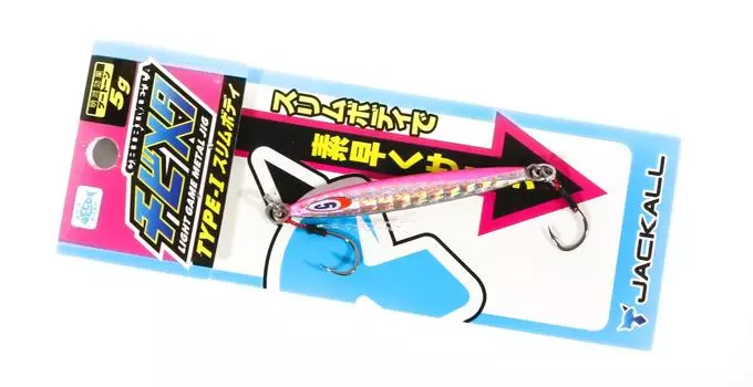 Jackall Metal Jig Chibi Metal Type I 3 грамма Pink Back Iwashi (7317)
