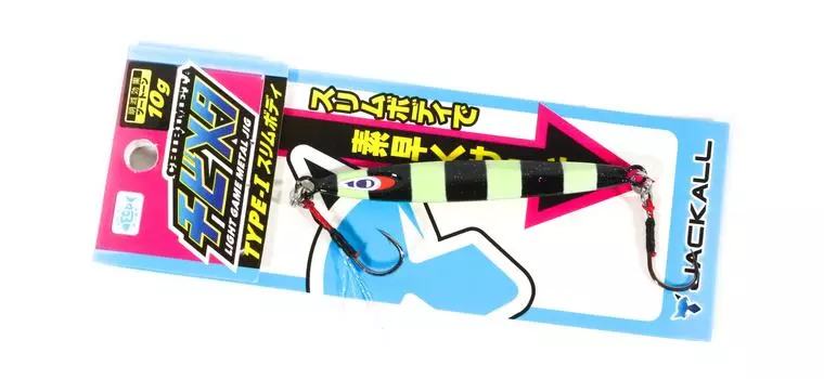 Jackall Metal Jig Chibi Metal Type I 7 грамм Glow Chartreuse Stripe (7485)