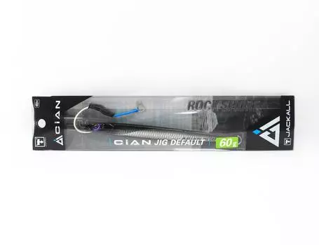 Jackall Metal Jig Cian Default 60 grams Hirasu Black (7771)