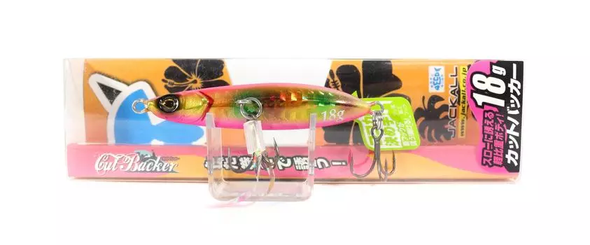 Jackall Metal Jig Cut Backer 18 грамм Hirame Candy (9258)