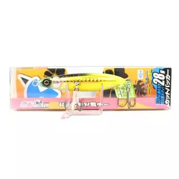 Jackall Metal Jig Cut Backer 28 грамм Chartruse Gold Bait (2004)