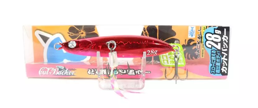 Jackall Metal Jig Cut Backer 28 грамм Красный Розовый (9340)
