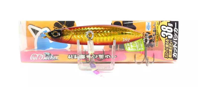 Jackall Metal Jig Cut Backer 38 грамм Красное золото (9364)