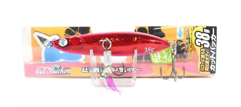 Jackall Metal Jig Cut Backer 38 грамм Красный Розовый (9425)