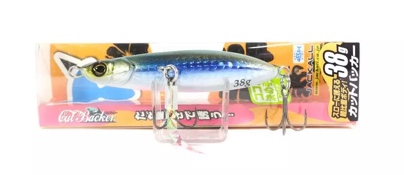 Jackall Metal Jig Cut Backer 38 грамм наживка (9432)