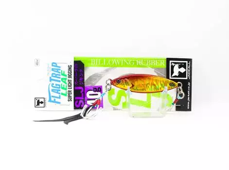 Jackall Metal Jig Flag Trap Leaf 40 грамм Красное золото Magma Wave HL (8883)