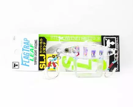 Jackall Metal Jig Flag Trap Leaf 60 грамм Glow Stripe Border HL (8999)