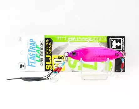 Jackall Metal Jig Flag Trap Leaf 60 грамм Розовый Импакт (9033)