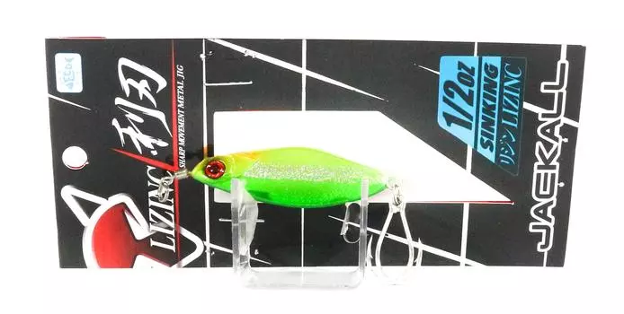 Jackall Metal Jig Lizinc 1/2 унции HL Green Back Gold (9212)