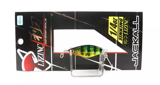 Jackall Metal Jig Lizinc 1/4 унции HL Gold Gill (9021)
