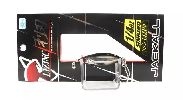 Jackall Metal Jig Lizinc 1/4 унции HL Золото Серебро (9045)