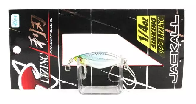 Jackall Metal Jig Lizinc 1/4 унции Полузеркало Hiuo (9076)