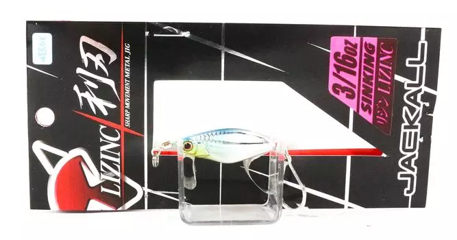 Jackall Metal Jig Lizinc 3/16 унции Полузеркало Hiuo (8970)