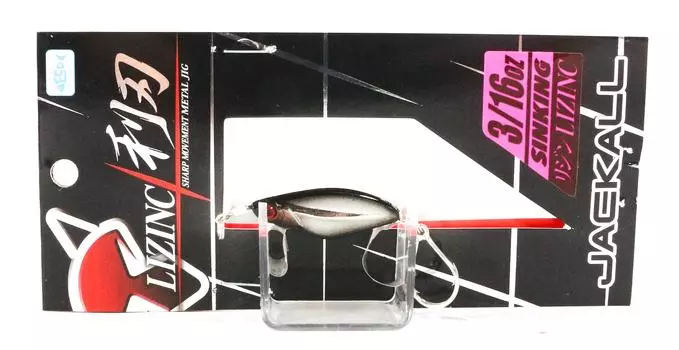 Jackall Metal Jig Lizinc 3/16 унции HL Золото Серебро (8949)
