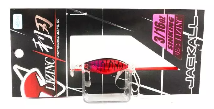 Jackall Metal Jig Lizinc 3/16 унции HL Красное золото (8956)