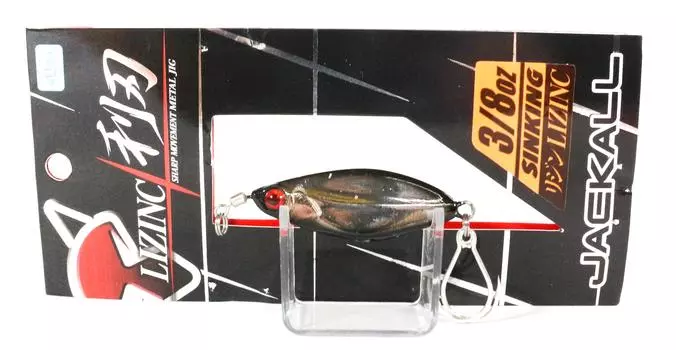 Jackall Metal Jig Lizinc 3/8 унции HL Золото Серебро (9144)