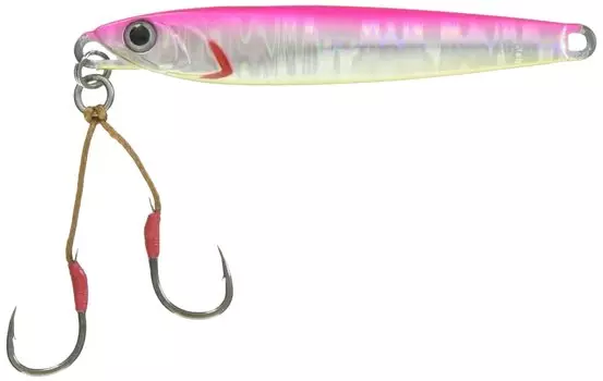 JACKALL Metal Jig Lure Raspatine TG 73mm 40g Pink Wave Holo Gold/Magma