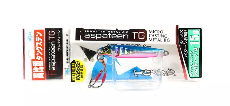 Jackall Metal Jig Raspateen TG Tungsten 15 грамм Синий Розовый (3523)