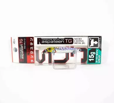 Jackall Metal Jig Raspateen TG Tungsten 15 грамм Без крючка Серебро (6760)