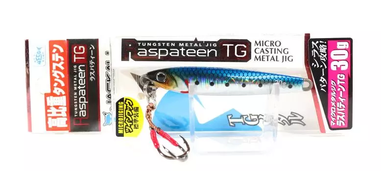 Jackall Metal Jig Raspateen TG Tungsten 30 грамм Iwashi (3677)