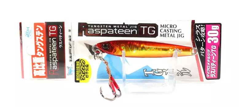 Jackall Metal Jig Raspateen TG Tungsten 30 грамм Красное Золото (3660)