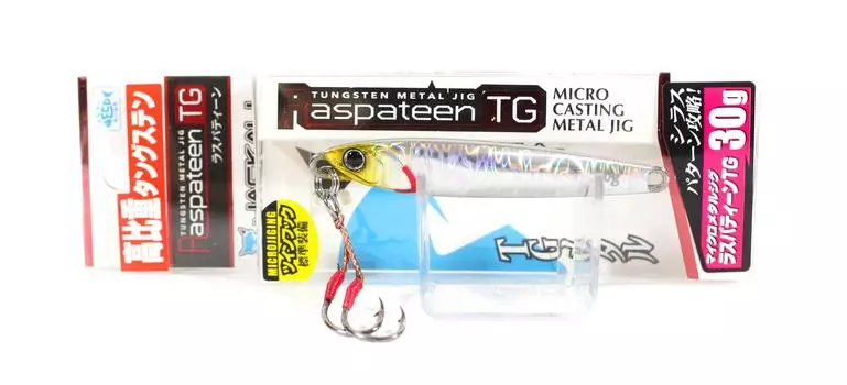 Jackall Metal Jig Raspateen TG Tungsten 30 grams Shirasu Silver (3691)