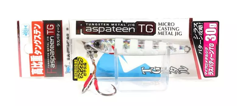 Jackall Metal Jig Raspateen TG Tungsten 30 грамм Glow Stripe (3707)