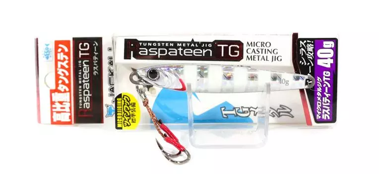 Jackall Metal Jig Raspateen TG Tungsten 40 грамм Glow Stripe (3783)