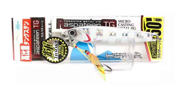 Jackall Metal Jig Raspateen TG Tungsten 60 грамм Glow Stripe (9937)